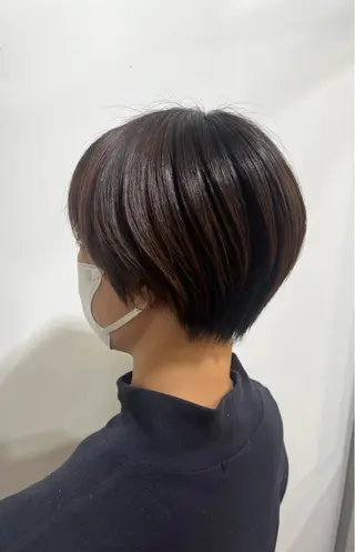 ショート なかやま みおのヘアスタイル