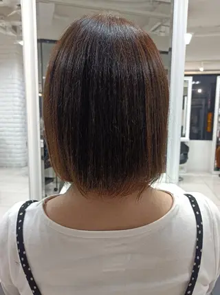 ミディアム 【縮毛矯正/レディー スカット】美涼🎀のヘアスタイル