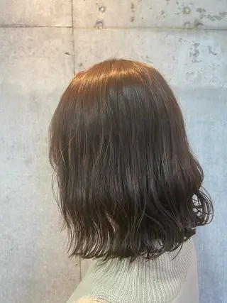 ミディアム カラー 暗髪/艶髪/Ono .のヘアスタイル