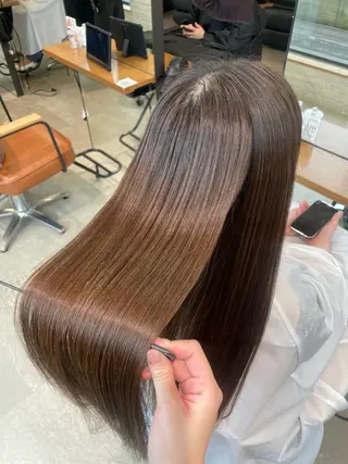 ロング 髪質改善🤍艶カラー ゆいのヘアスタイル
