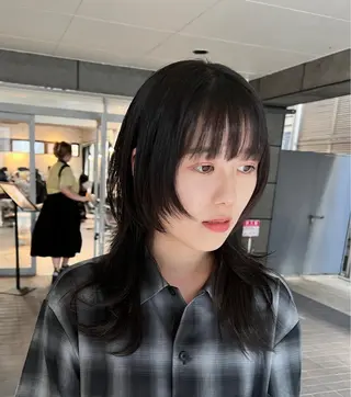 ミディアム ally hairsalon所属・Emi .のヘアスタイル