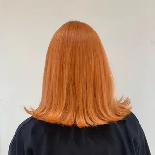 ミディアム 金澤 夏海のヘアスタイル