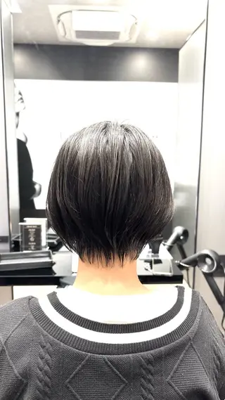 ショート HARUKI  MINATO Japan広島紙屋町店所属・hmj紙屋町店 脊戸智志のヘアスタイル