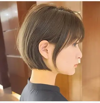 ショート riria/ボブ /ブラウンカラー🎀のヘアスタイル