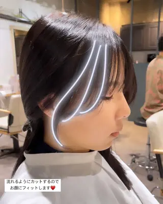 セミロング ano @anomukuiのヘアスタイル