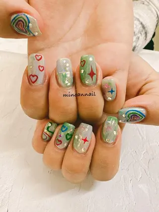 ネイル 💝Aki Nail💝のネイルデザイン
