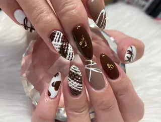 セミロング ネイル nail yukkoのネイルデザイン