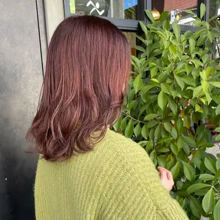 カラー 竹内 春奈のヘアスタイル