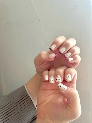 ネイル 甲府市徳行 🧸prunelleのネイルデザイン