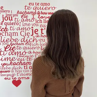 ミディアム カラー ヘアアレンジ CREAPY所属・CREAPY　日向野 利菜のヘアスタイル