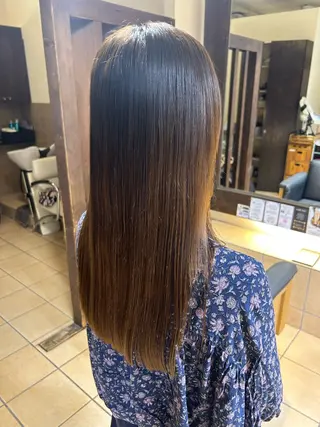 ロング 宮川 桃英のヘアスタイル