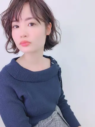 ショート カラー ヘアアレンジ 🤍❄️水田 美雪❄️🤍のマツエク・マツパデザイン