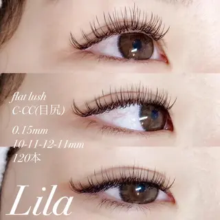 マツエク・マツパ Irima 岡山店 研修生のマツエク・マツパデザイン