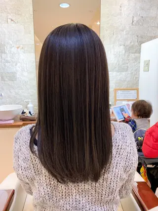 セミロング カラー 『髪質改善』服部 隆志のヘアスタイル