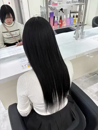 ロング カラー 🤍ྀི透ける寒色 Cocoa🤍ྀིのヘアスタイル