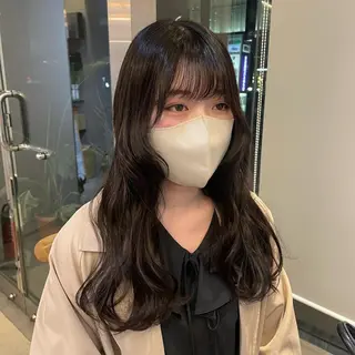 カラー ヘアアレンジ 𝙢𝙞𝙮𝙪🎀 girly hairのヘアスタイル