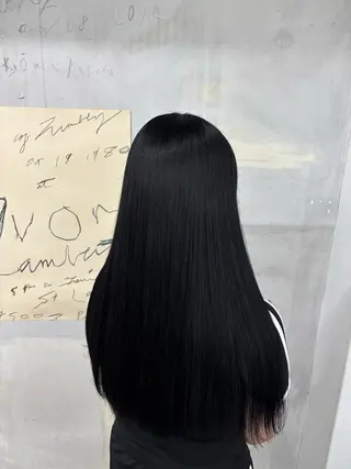 ロング カラー MAAAAAC所属・MAAAAAC LEONのヘアスタイル