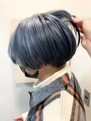 ミディアム カラー パーマ ヘアアレンジ メンズ キッズ ネイル マツエク・マツパ アイブロウ 🦕ウルフカット 🦕ａｋｉｈｏのヘアスタイル