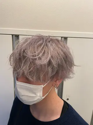 ショート メンズ アキモト マサキ/ パーマ人気NO1のヘアスタイル