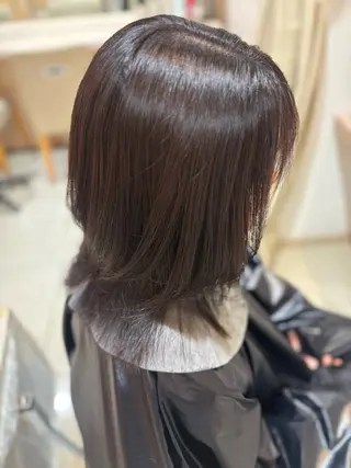 ミディアム 川島 梨菜🌹のヘアスタイル