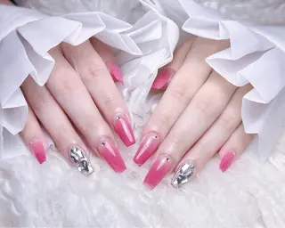 ネイル ☁️Minmin Tsuki💙🩵のネイルデザイン