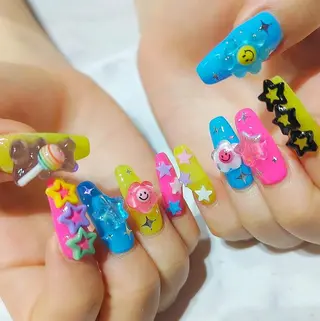 ネイル あ きのネイルデザイン