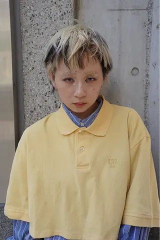 カラー ニッタルナ/ブリーチ なし/カラーモデルのヘアスタイル