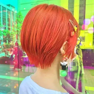 ショート カラー ハイトーン/ブリーチ 🫧みずほ🫧のヘアスタイル