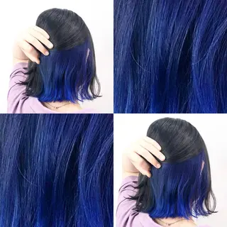 ミディアム カラー  渡部 妃月のヘアスタイル