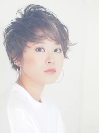 ショート カラー オーナースタイリスト 佐藤のヘアスタイル