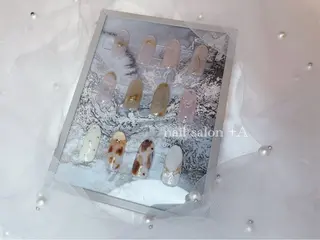 セミロング nail salon +A所属・Nail Salon +Aのネイルデザイン