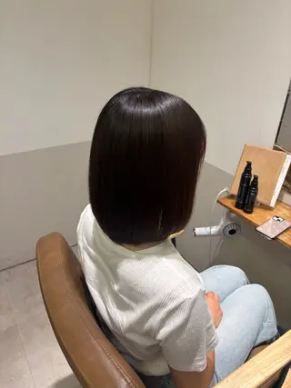 ロング かのん /髪質改善/大阪梅田のヘアスタイル