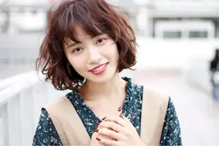 ミディアム 似合わせカット得意 仁井亮のヘアスタイル