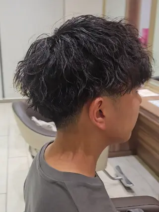 メンズ パーマ パーマ/縮毛矯正/ 韓国ヘア/副店長和田のヘアスタイル