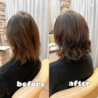 ショート パーマ 地毛風ストレート ⚡️下ノ村柊斗⚡️のヘアスタイル