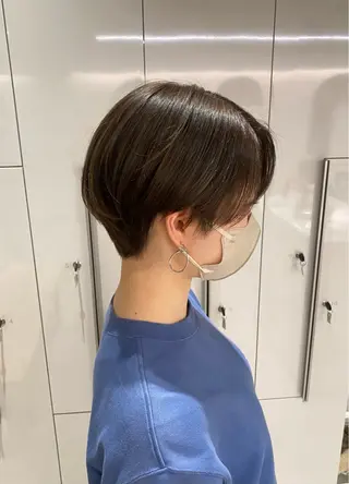 ショート sara/レイヤ ーカット【蔵前】のヘアスタイル