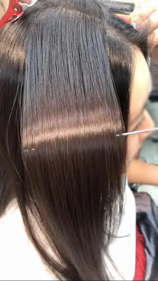 ロング 韓国ヘア🤍髪質改善 🇰🇷AKANEのヘアスタイル
