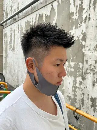 ショート salowin所属・吉ヶ別符 亮祐のヘアスタイル