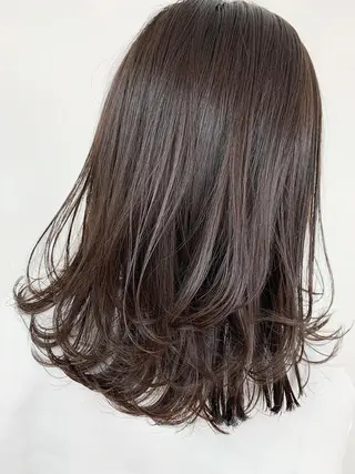 ミディアム 🌿佐山 絵梨佳🌿 Recharme新保のヘアスタイル