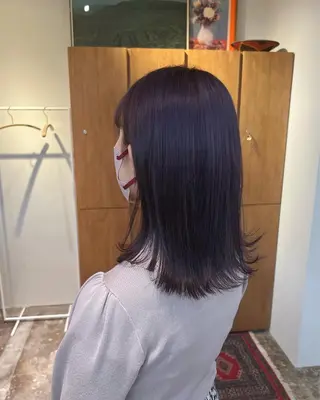 カラー aiko【艶カラー ・ミニモ年内で終了】のヘアスタイル