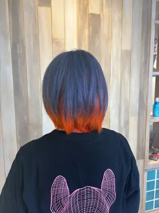 ミディアム カラー 池田 美紀のヘアスタイル