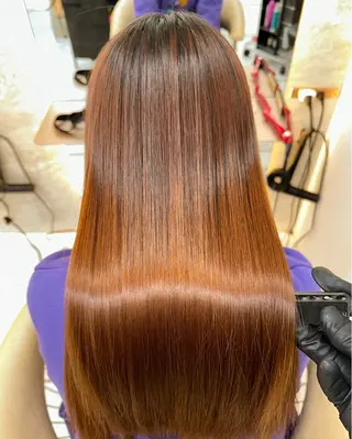 レイヤー/韓国❣️ 縮毛矯正/おばかんのヘアスタイル