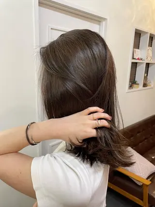 ミディアム カラー Stir maison[ステアメゾン]所属・layer cut /MIKUのヘアスタイル