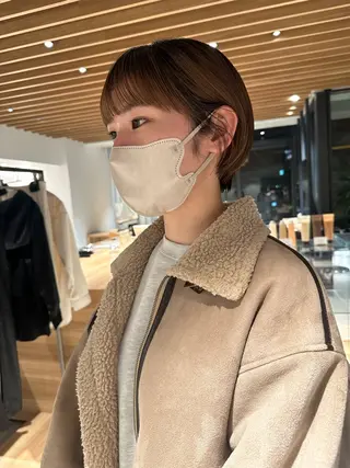 ショート 井上 翠月のヘアスタイル