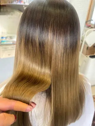 ロング LAPIS東口店 山野井のヘアスタイル