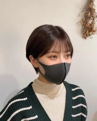 ショート ...a所属・... aのヘアスタイル