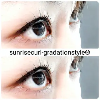 マツエク・マツパ 🎼グラデーション スタイル札幌♫*✧のマツエク・マツパデザイン