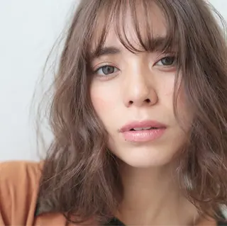 ミディアム 西川 仁のヘアスタイル