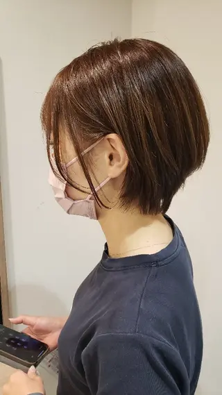 ショート FOCUS北小金所属・🤍山岸 彩花🤍のヘアスタイル
