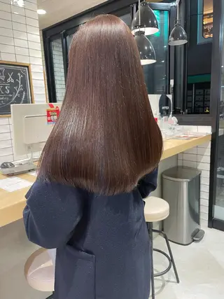 セミロング カラー haru/レイヤー/ ウルフのヘアスタイル